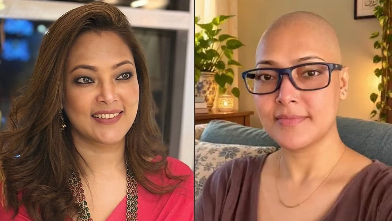 ক্যানসার চিকিৎসার প্রক্রিয়ায় মাথার চুল ফেলে দিলেন সামিয়া আফরিন