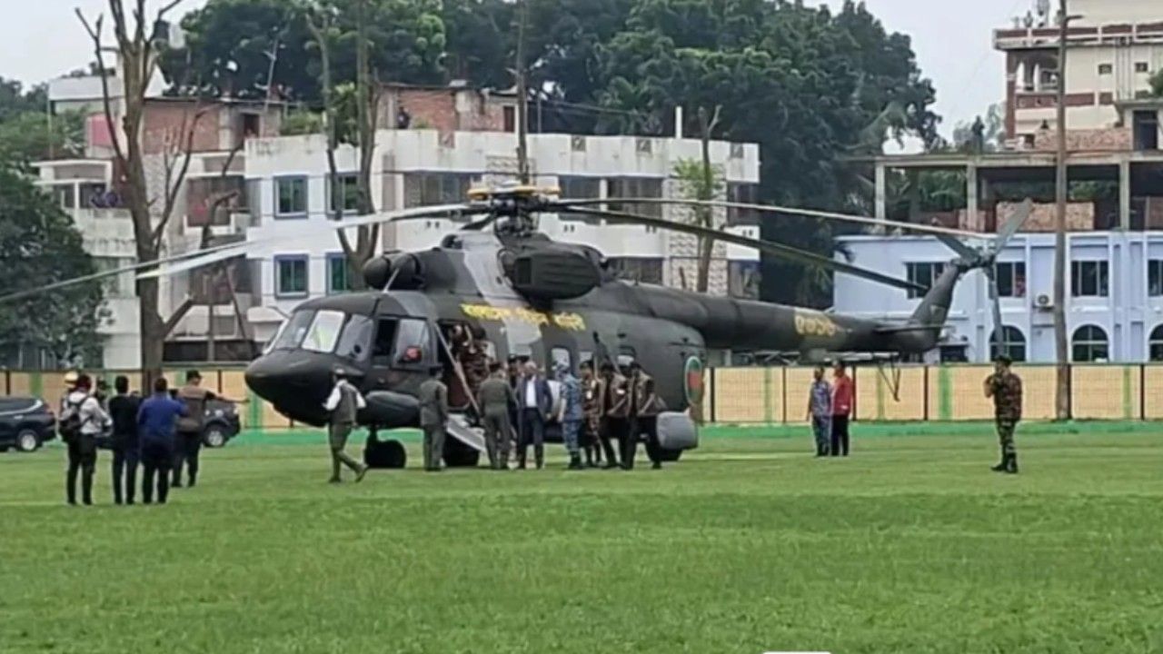 ঠাকুরগাঁওয়ে পৌঁছেছেন রাষ্ট্রপতি মির্জা ফখরুল