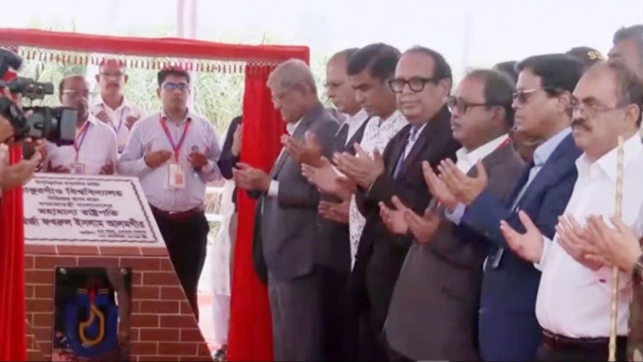 ঠাকুরগাঁও বিশ্ববিদ্যালয়ের ভিত্তিপ্রস্তর স্থাপন রাষ্ট্রপতির