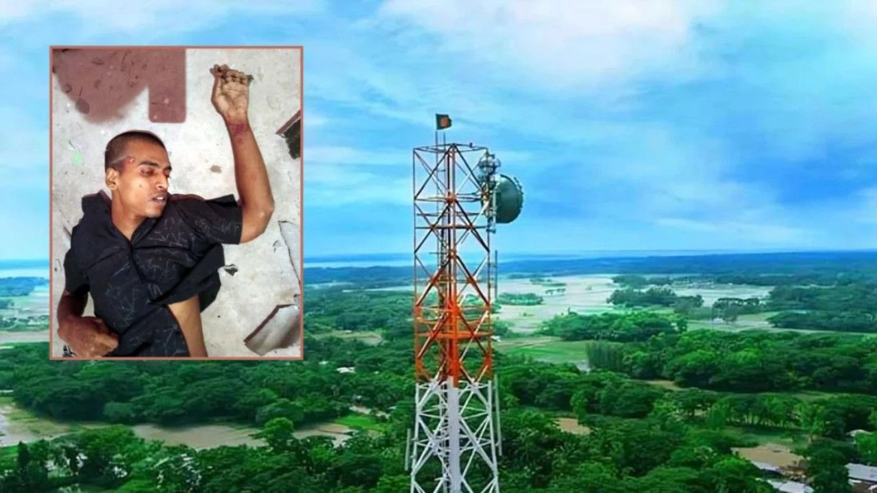 সাতক্ষীরায় মোবাইল টাওয়ার থেকে পড়ে যুবকের মৃত্যু