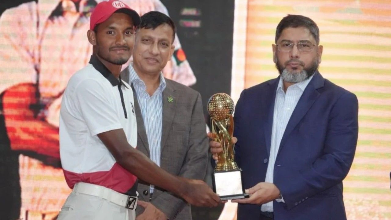 সিএএস কাপ গলফের দ্বিতীয় আসরে সিদ্দিকুরের শিরোপা জয়