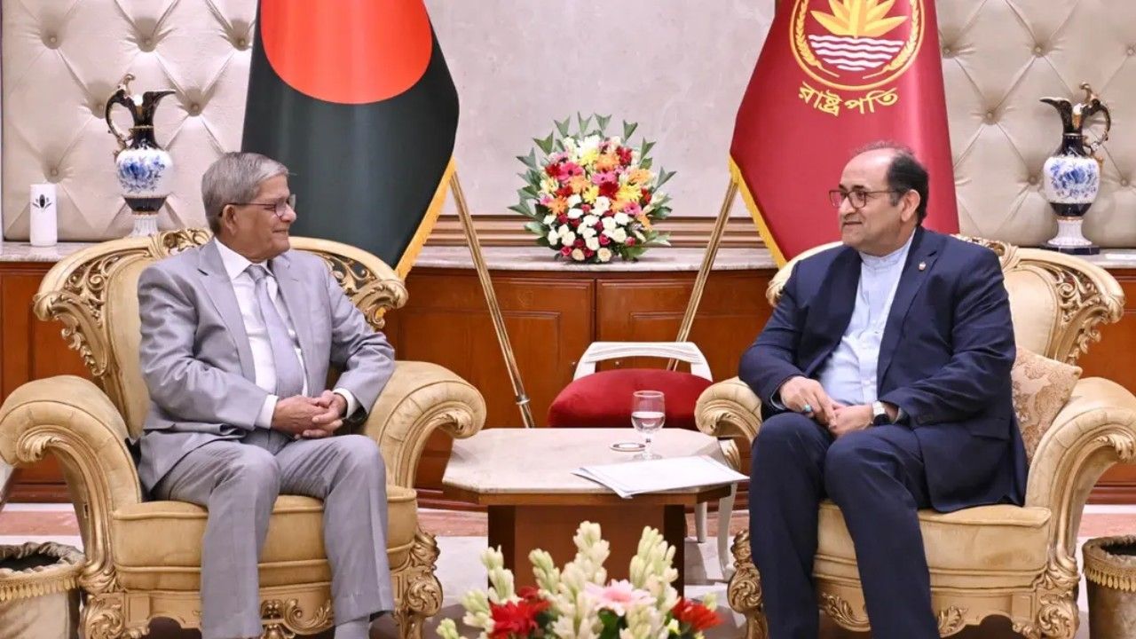 রাষ্ট্রপতির সঙ্গে ইরানের রাষ্ট্রদূতের সৌজন্য সাক্ষাৎ