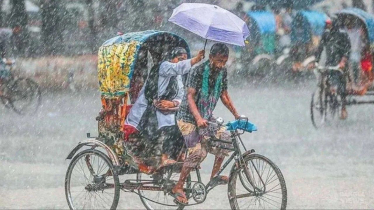 ঢাকায় ২০ মিলিমিটার বৃষ্টি, আজও বজ্রসহ বৃষ্টির আভাস