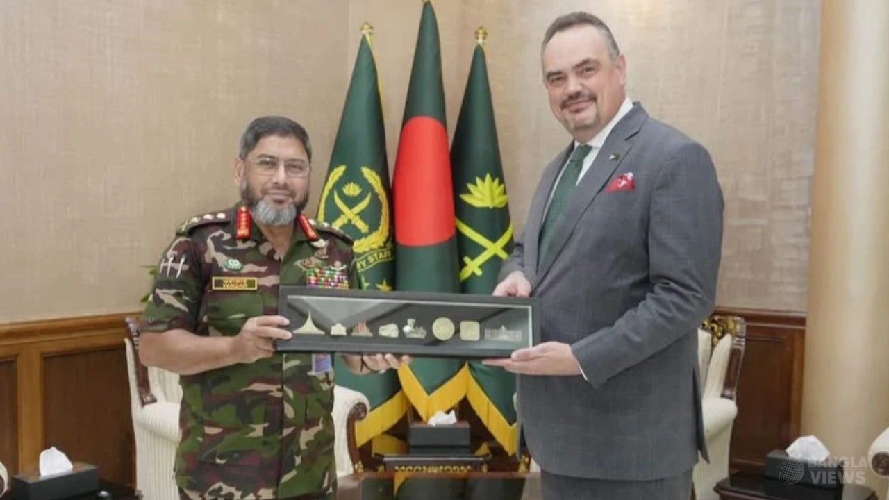 সেনাপ্রধানের সঙ্গে মার্কিন রাষ্ট্রদূতের সাক্ষাৎ