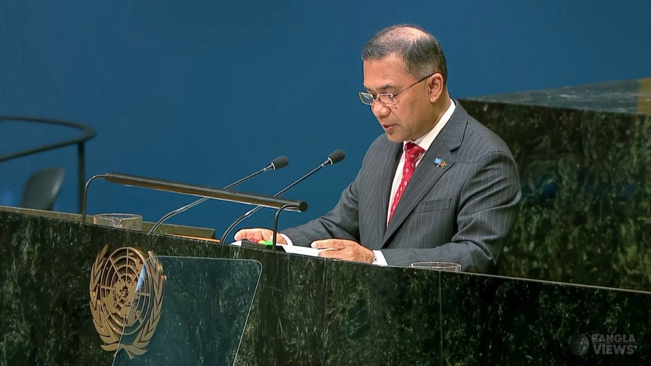 জাতিসংঘে বাংলায় ভাষণ দিলেন তারেক রহমান, তুলে ধরলেন বাংলাদেশের অগ্রাধিকার