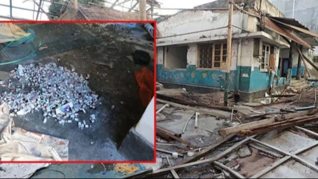 মিরপুরে স্বাস্থ্যকেন্দ্রে হামলা, লুট হয়েছে কোটি টাকার সরঞ্জাম