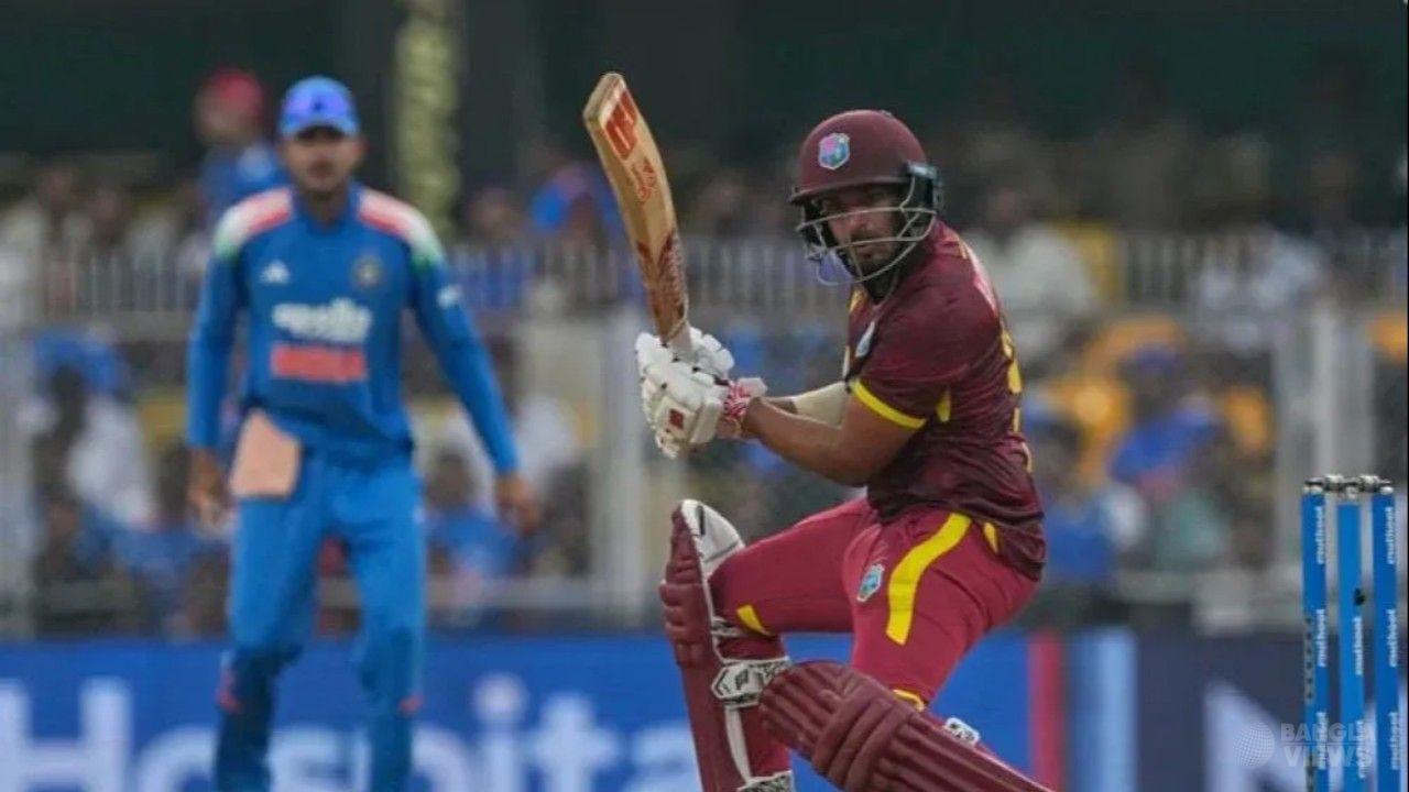 ৪০৫ রান করেও ভারতের কাছে ৮ উইকেটে হারল ওয়েস্ট ইন্ডিজ