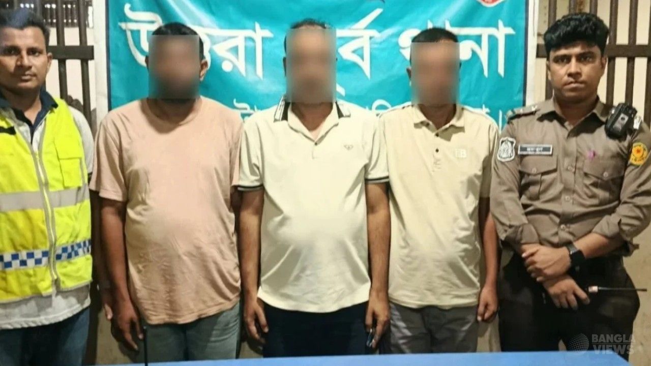 ডিজিএফআই পরিচয়ে ১০ লাখ টাকা চাঁদা দাবি, গ্রেপ্তার ৩