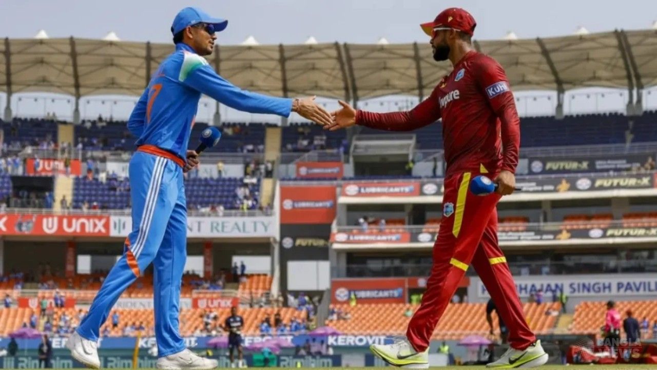 স্লো ওভার রেটে ভারত-ওয়েস্ট ইন্ডিজকে আইসিসির জরিমানা