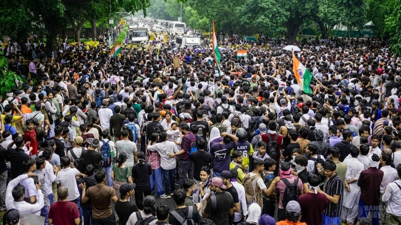 ভারতে ভোটার তালিকা পুনর্নিরীক্ষণবিরোধী ‘ককরোচ’ আন্দোলন তীব্র
