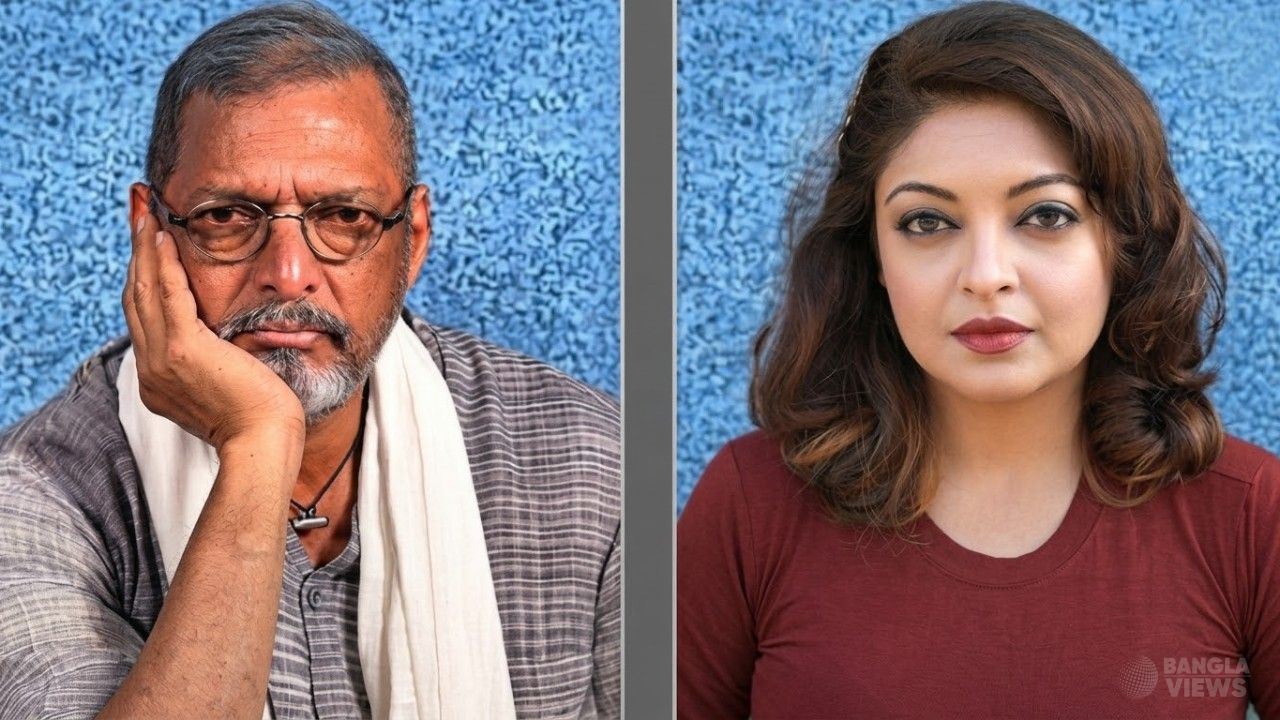 নানা পাটেকরের প্রয়াণে অভিনেত্রী তনুশ্রী দত্তের বিতর্কিত মন্তব্য