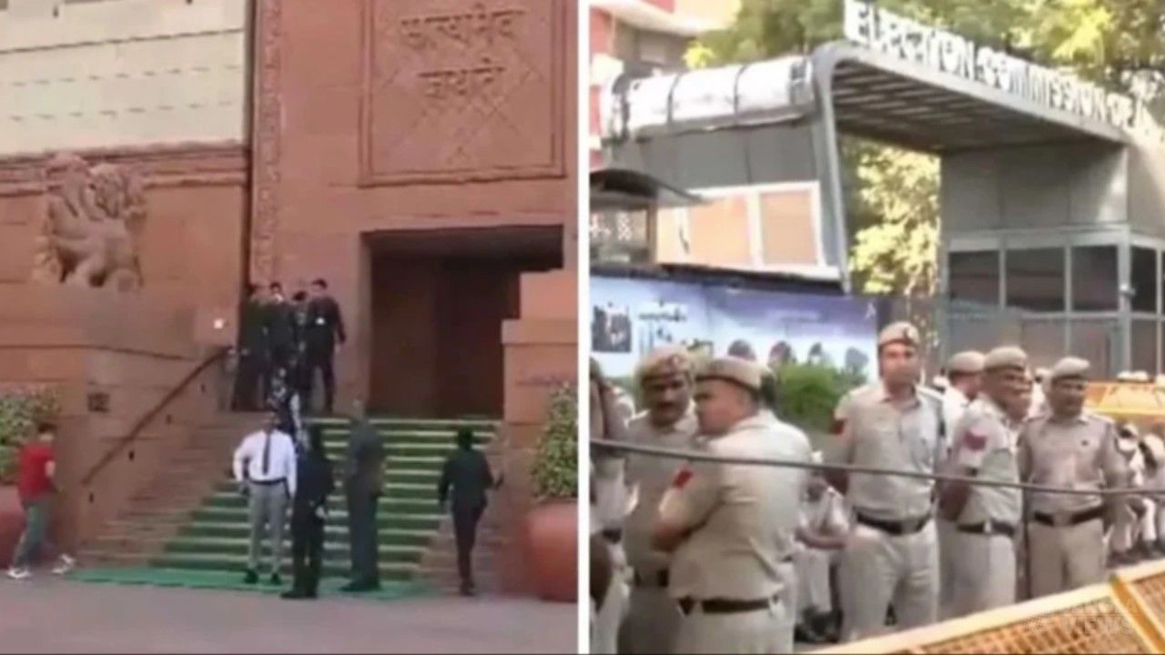 সিইসির পদত্যাগ দাবিতে বিক্ষোভ ঘিরে দিল্লিতে কড়া নিরাপত্তা জারি
