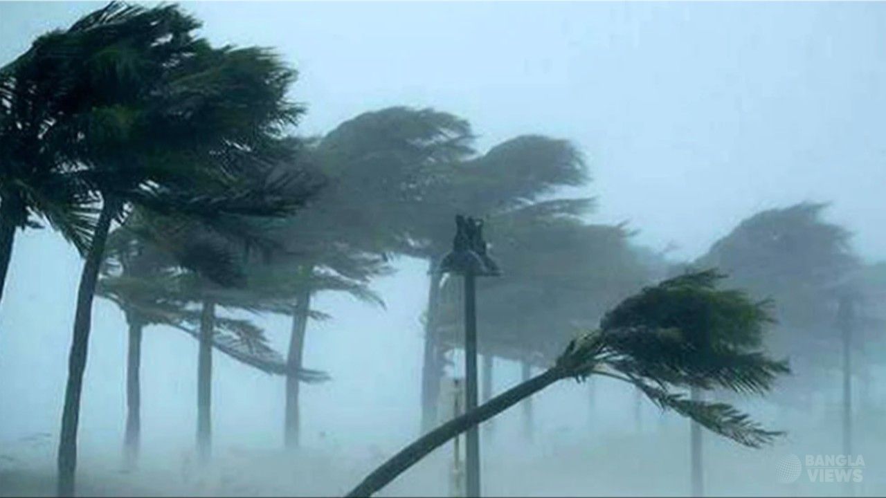 চার জেলায় ৬০ কিমি বেগে ঝড়ের আভাস, নদীবন্দরে ১ নম্বর সংকেত