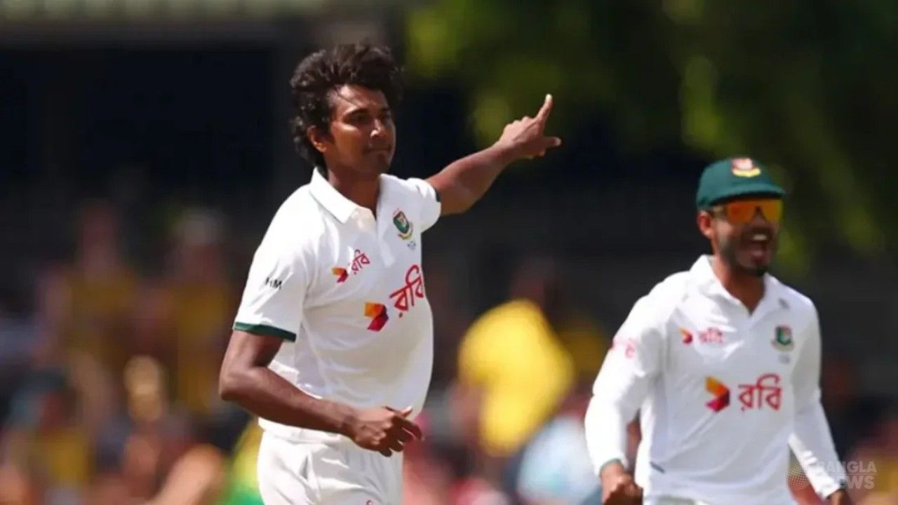 রিভিউ না নিয়ে উইকেট হাতছাড়া বাংলাদেশের