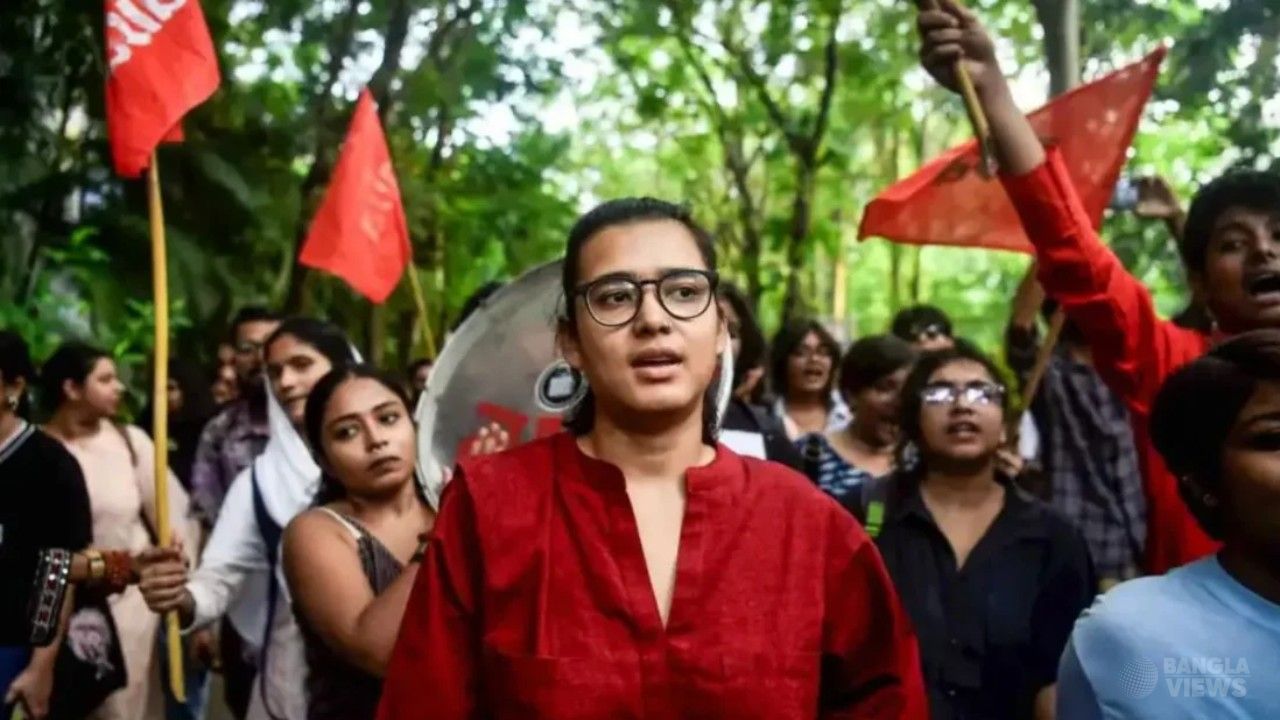 আটকের পর মুক্তি পেলেন ছাত্রনেত্রী নেহা বোরা