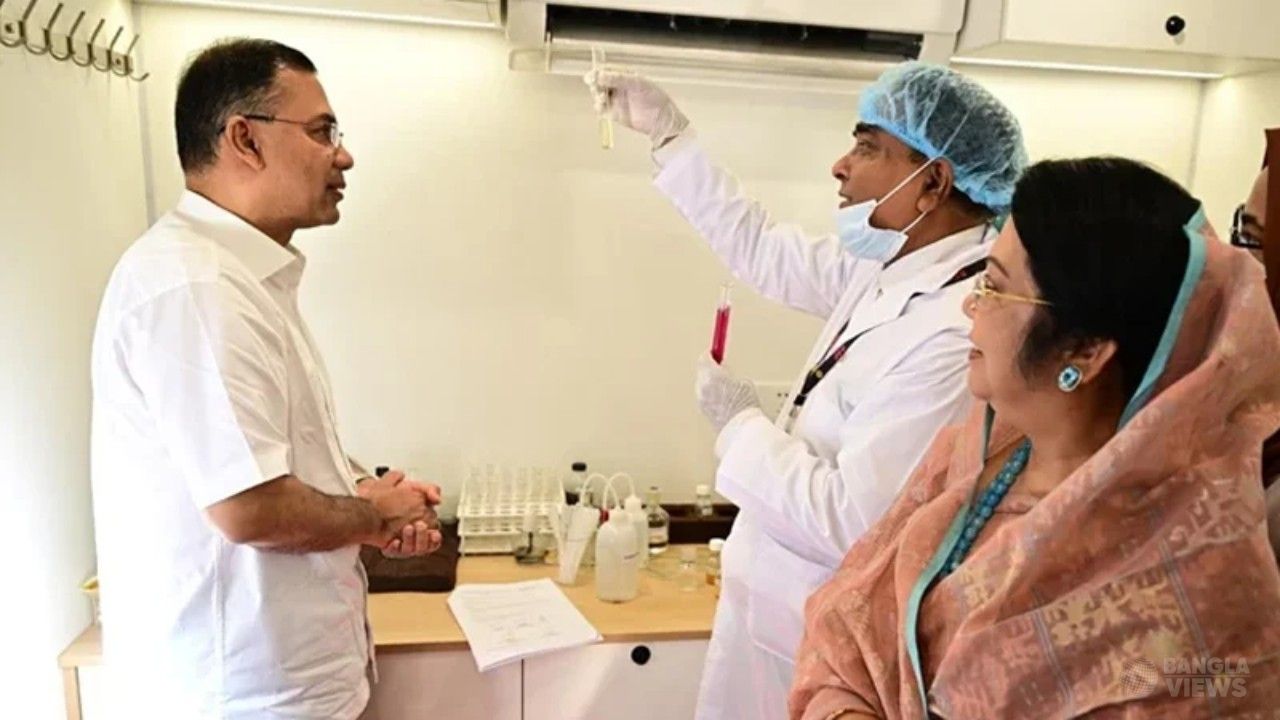 খাদ্য নিরাপত্তা নিশ্চিতে ভ্রাম্যমাণ পরীক্ষাগার পরিদর্শন প্রধানমন্ত্রীর