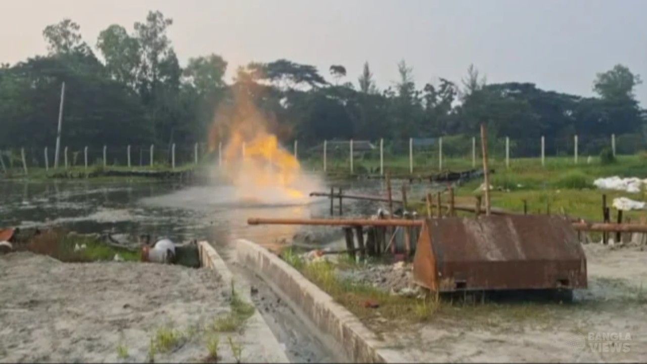 নোয়াখালীর সেনবাগে নতুন কূপে গ্যাসের সন্ধান