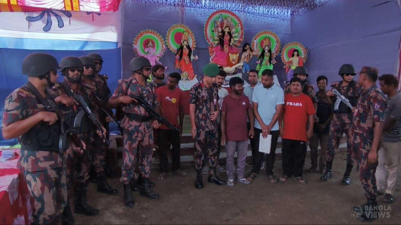 পঞ্চগড়ে ৬ প্লাটুন বিজিবি মোতায়েন