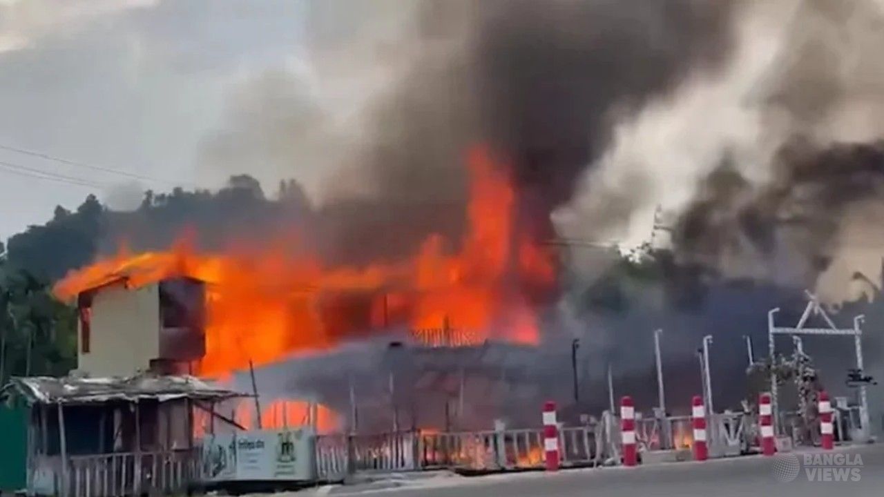 কক্সবাজারে রিসোর্টে ভয়াবহ আগুন, নিহত ৪ পর্যটক