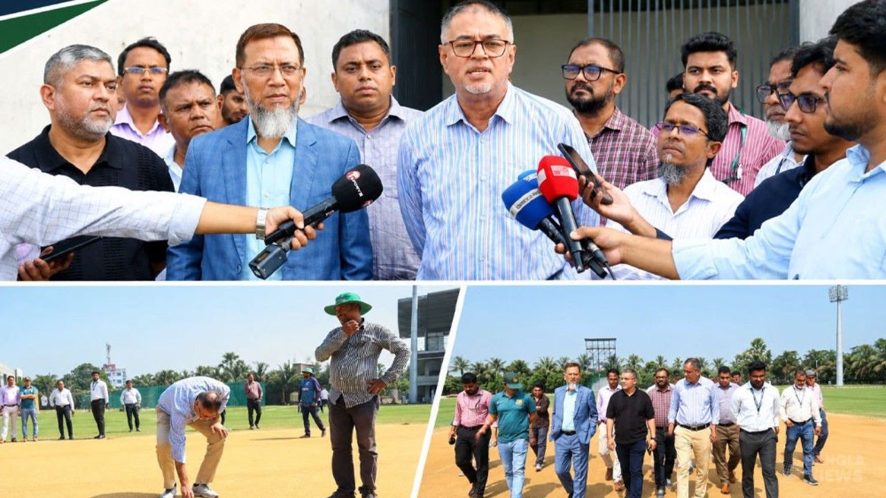 ক্যারিবীয়দের প্রস্তুতি ম্যাচের ভেন্যু পরিদর্শনে বিসিবি প্রতিনিধিদল