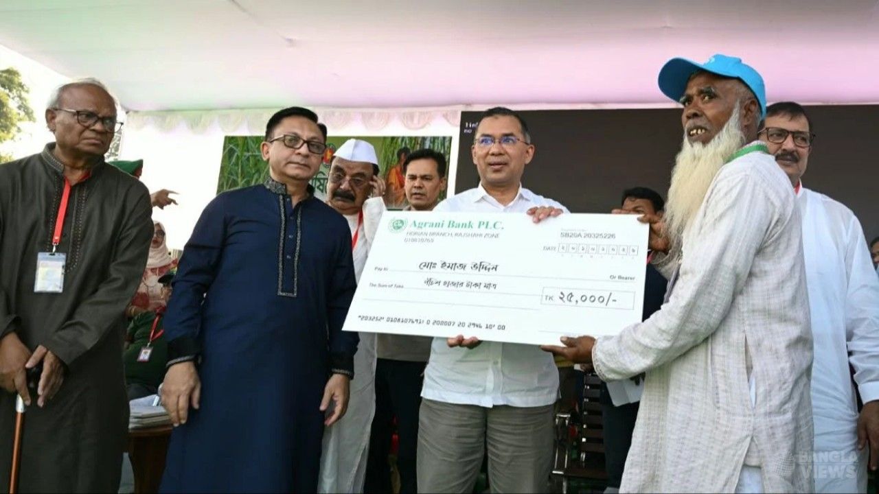 আখচাষিদের জন্য ১২ কোটি ২৩ লাখ টাকার প্রণোদনা বিতরণ প্রধানমন্ত্রীর