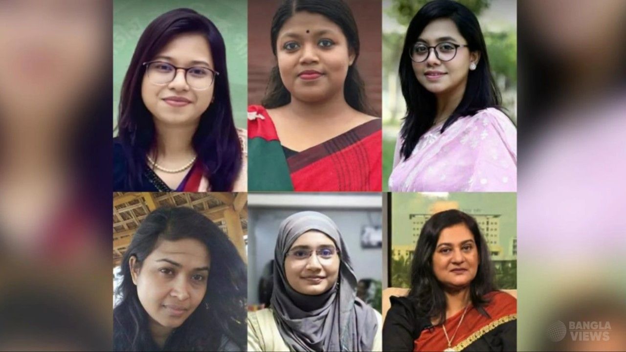 এনসিপির যুগ্ম আহ্বায়ক হলেন ৬ নারী