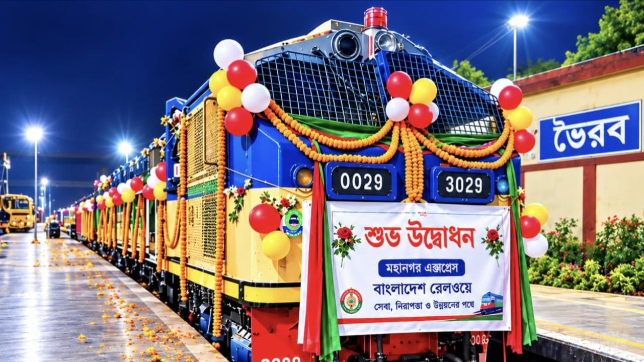 ফেনী থেকে কক্সবাজারে ট্রেনযাত্রা শুরু, প্রথম দিনেই এক ঘণ্টা দেরি