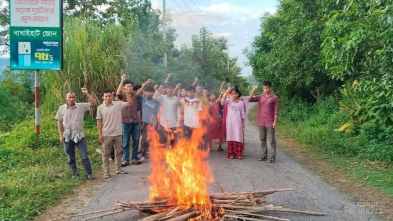 টানা সপ্তম দিনে সাজেক অবরোধ, খাদ্যসংকটের শঙ্কায় স্থানীয়রা