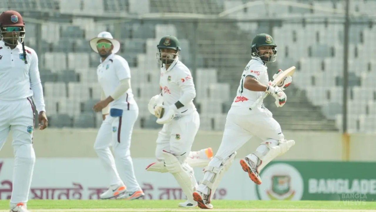 দ্বিতীয় দিনে ৫৯ রান তুলতেই ৭ উইকেট হারাল বাংলাদেশ