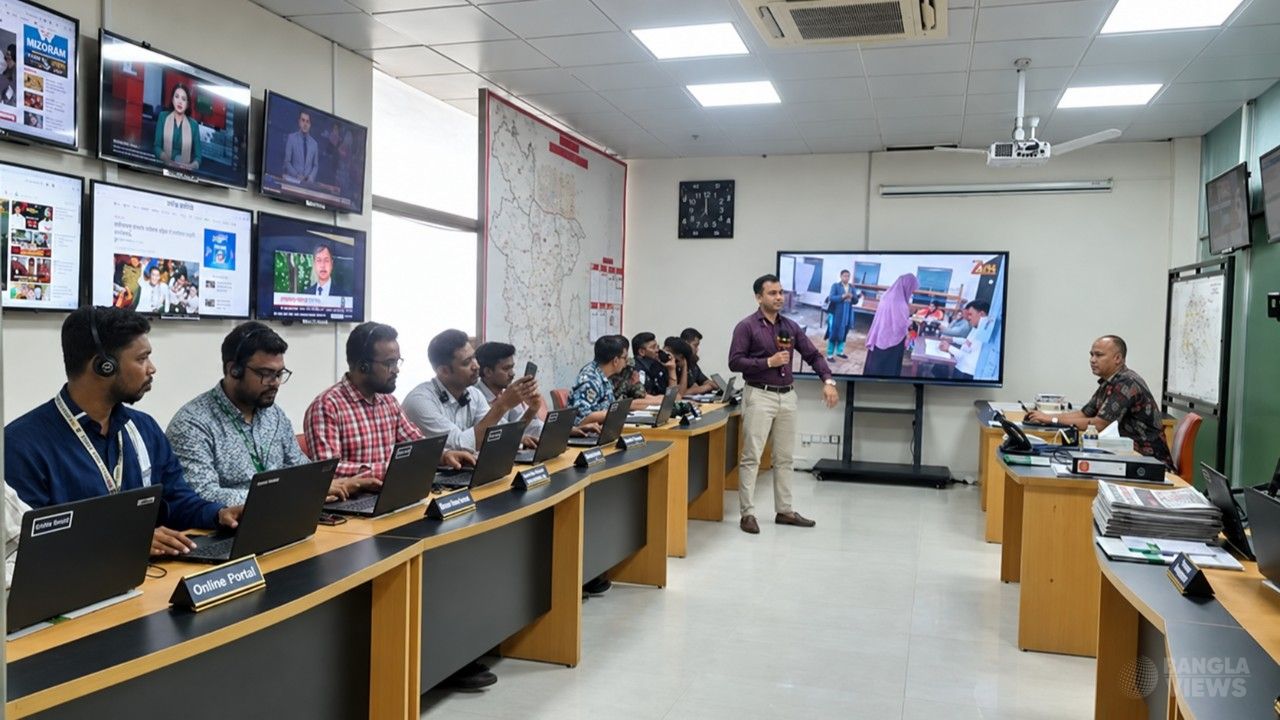 ঠাকুরগাঁও-১ উপনির্বাচনে কড়া নজরদারি, আগারগাঁওয়ে বসে ইসির ভোট পর্যবেক্ষণ! 