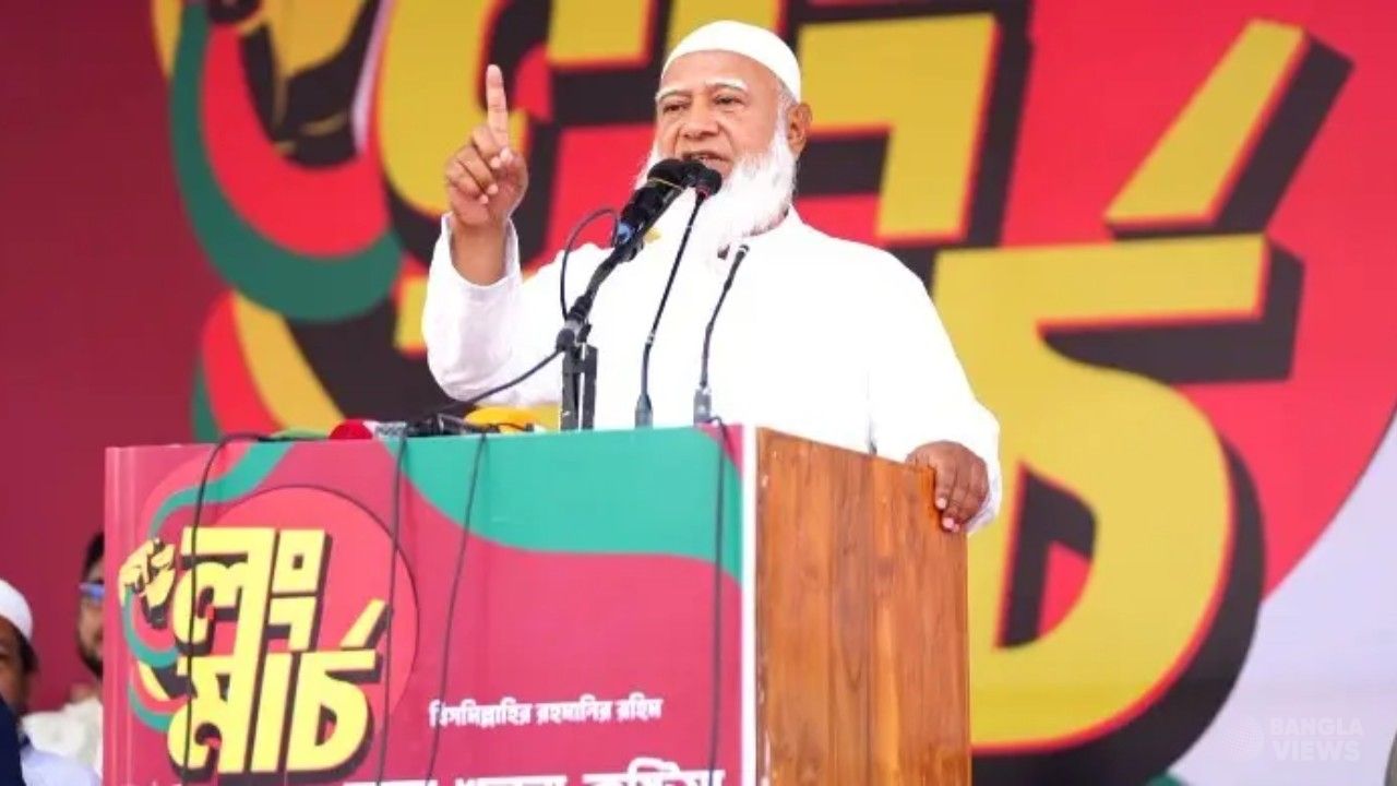 ‘আরেকটি বিপ্লব দরজায় কড়া নাড়ছে’, লংমার্চের উদ্বোধনে শফিকুর রহমান