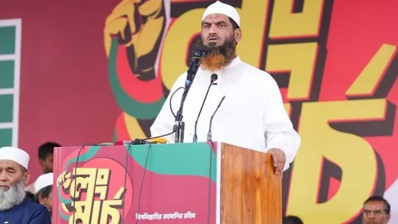 গণভোট অবৈধ হলে সরকার-সংসদও বৈধ নয়: মামুনুল হক
