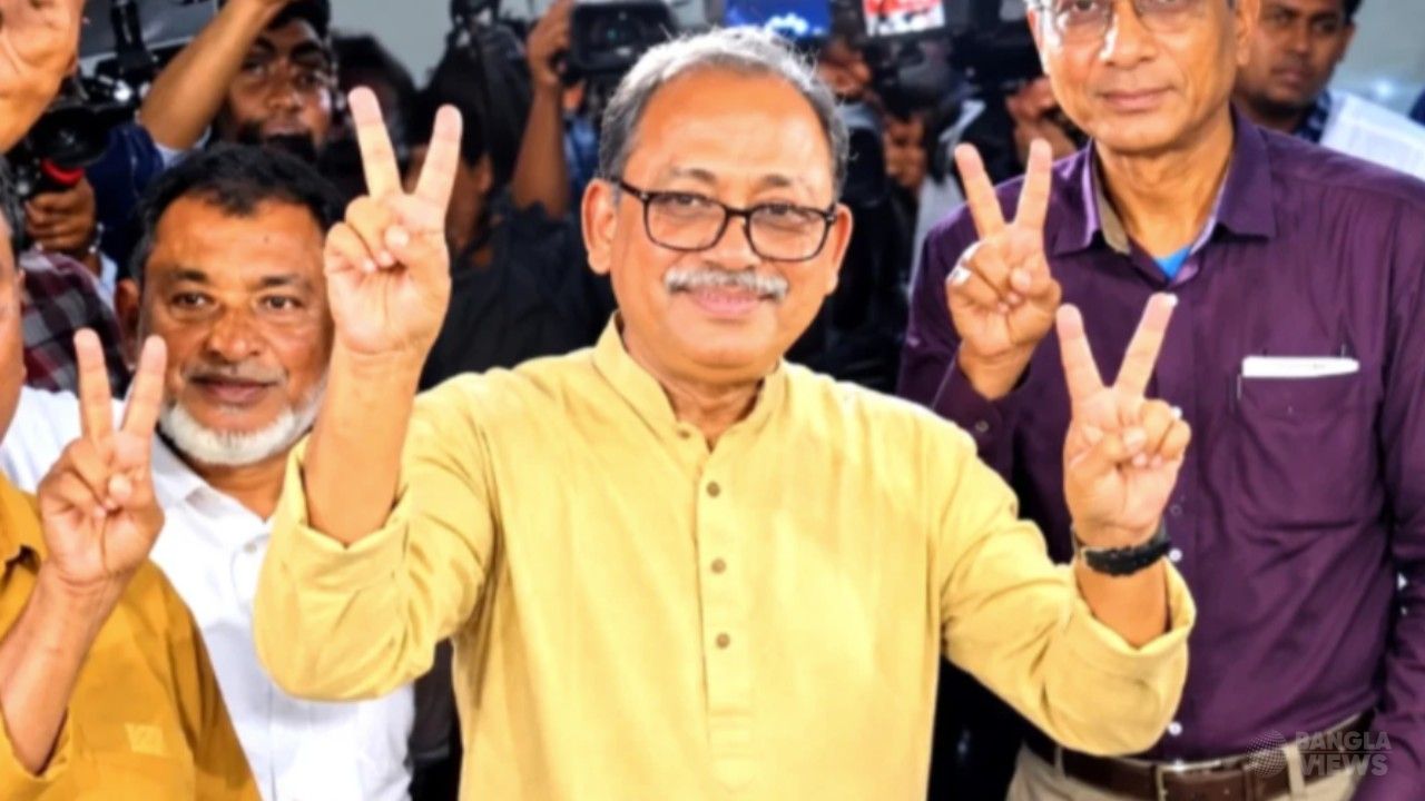 মির্জা ফয়সল আমীনকে নির্বাচিত ঘোষণা করে গেজেট প্রকাশ