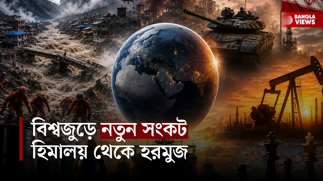 হিমালয়ে মহাবিপর্যয়, ইউক্রেনে ভয়াবহ হামলা, ইরান-হরমুজ উত্তেজনা 